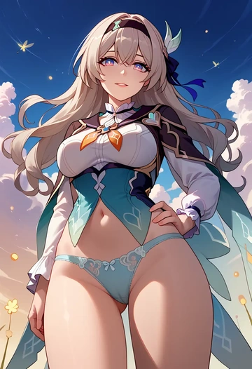 star rail,firefly,lingerie  - AI generated anime art