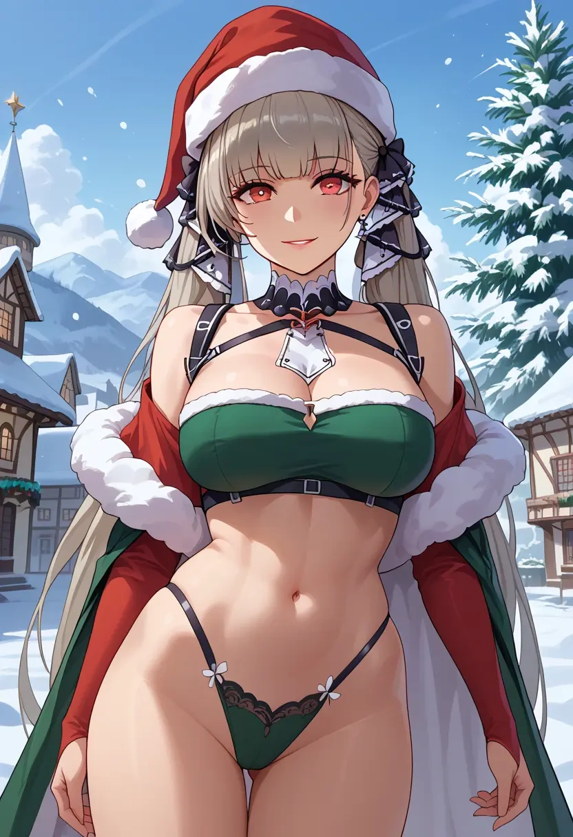 azur_lane,formidable_(azur_lane),Christmas,dress  - 