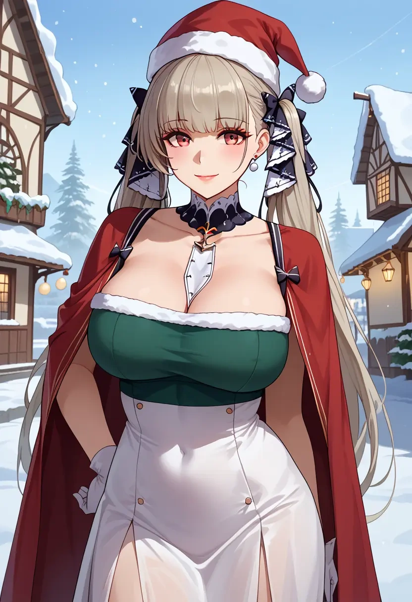 azur_lane,formidable_(azur_lane),Christmas,dress  - 