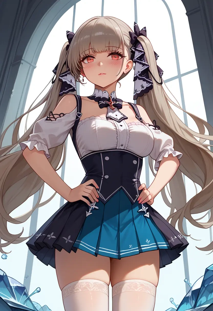 azur_lane,formidable_(azur_lane),spring,student uniform,blouse  - 