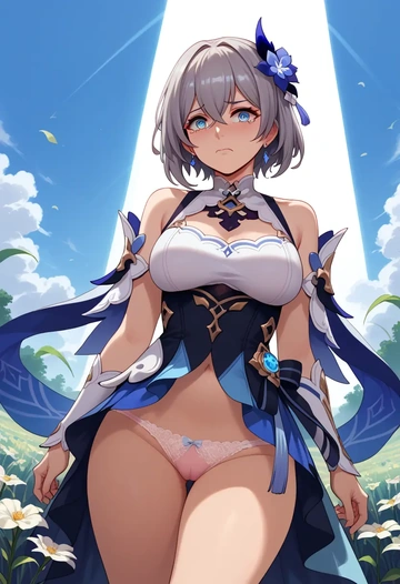 honkai_(series),fu_hua,lingerie  - AI generated anime art