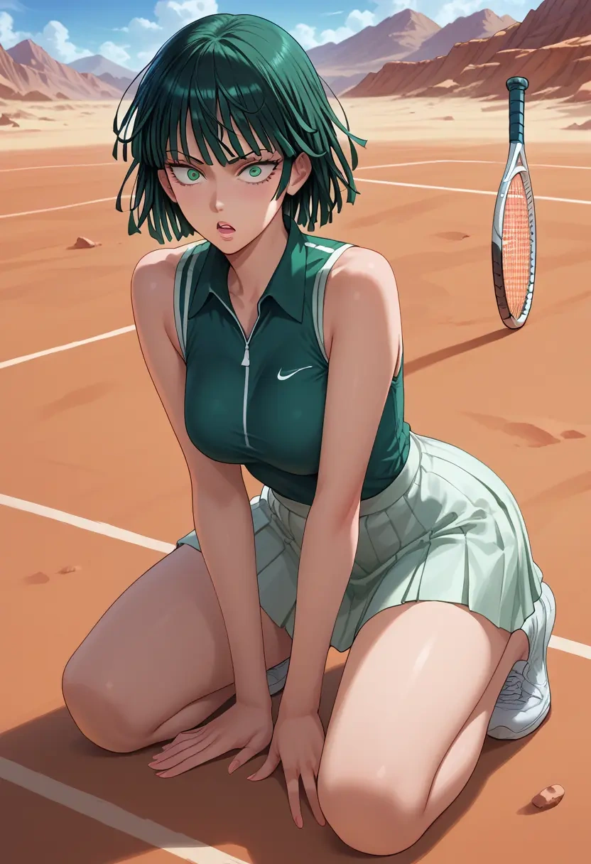 one-punch_man,fubuki_(one-punch_man),tennis skirt  - 