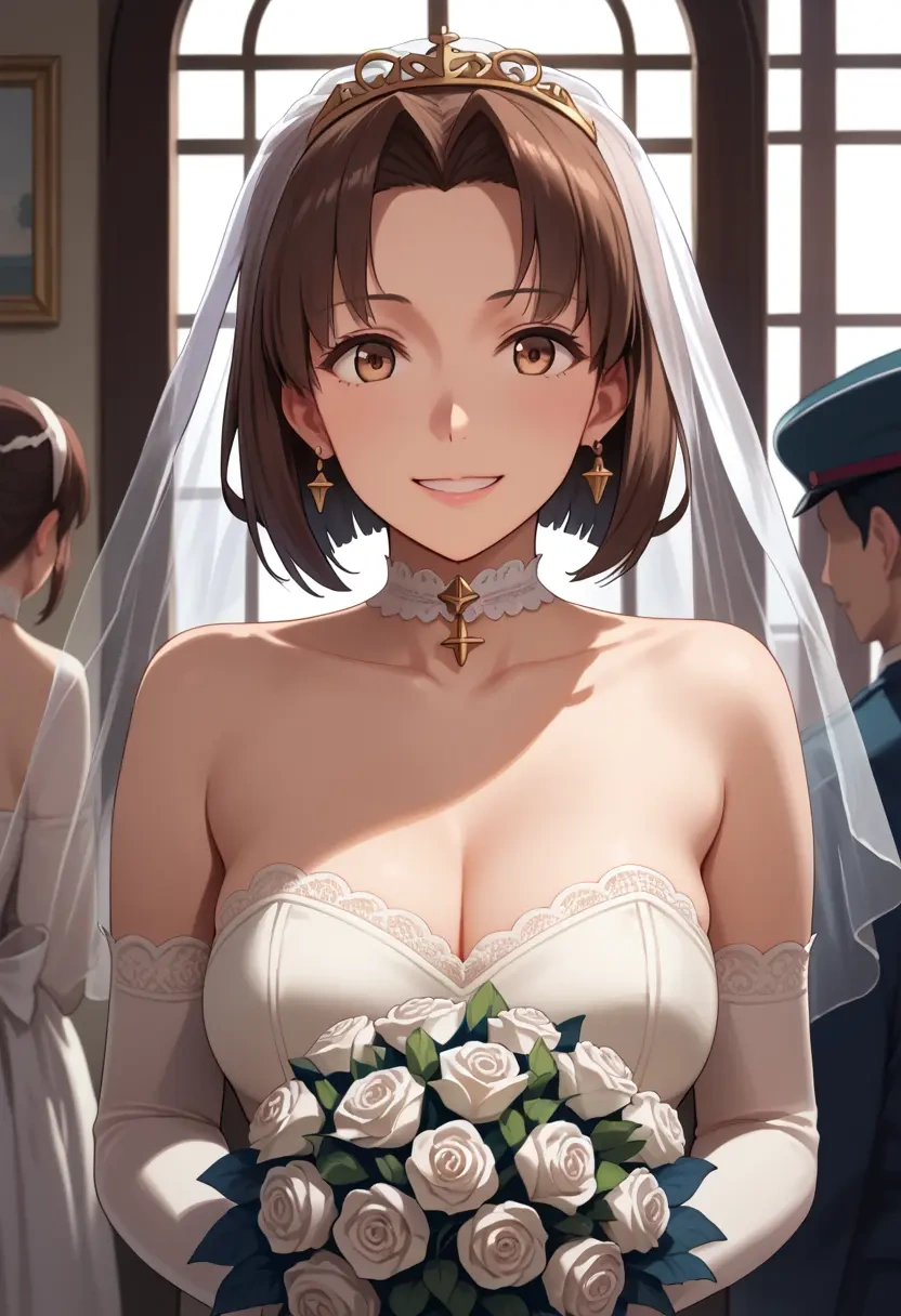 kantai_collection,fumizuki_(kancolle),wedding  - 