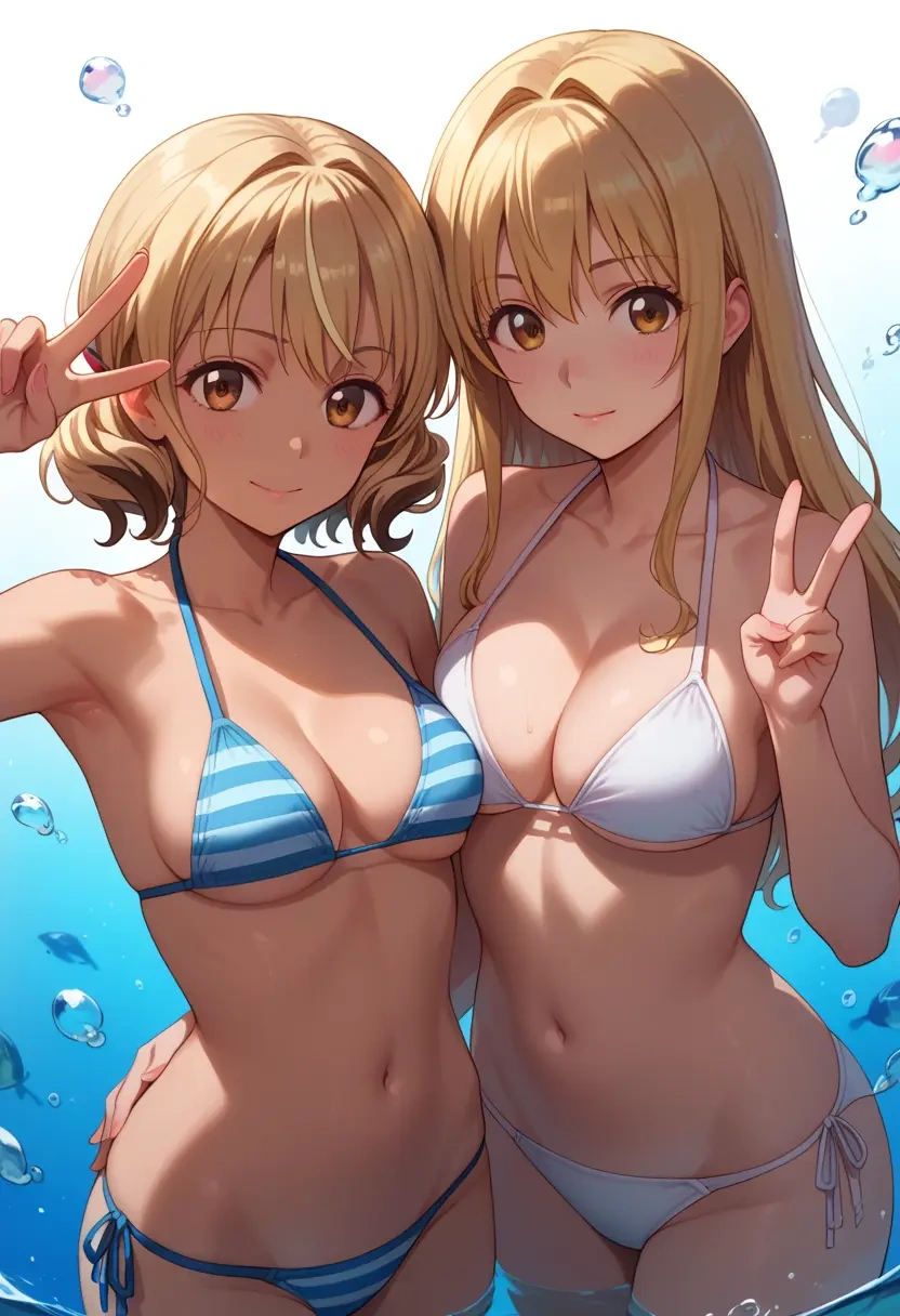 yuru_yuri,funami_yui,bikini  - 