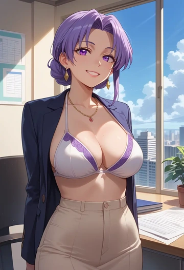 higurashi_no_naku_koro_ni,furude_rika,OL, bikini, sexy  - AI generated anime art