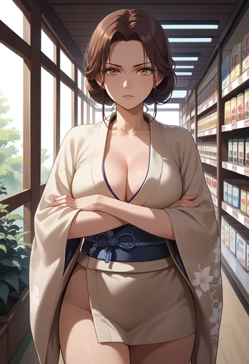 clannad,furukawa_nagisa,kimono,sexy  - AI generated anime art