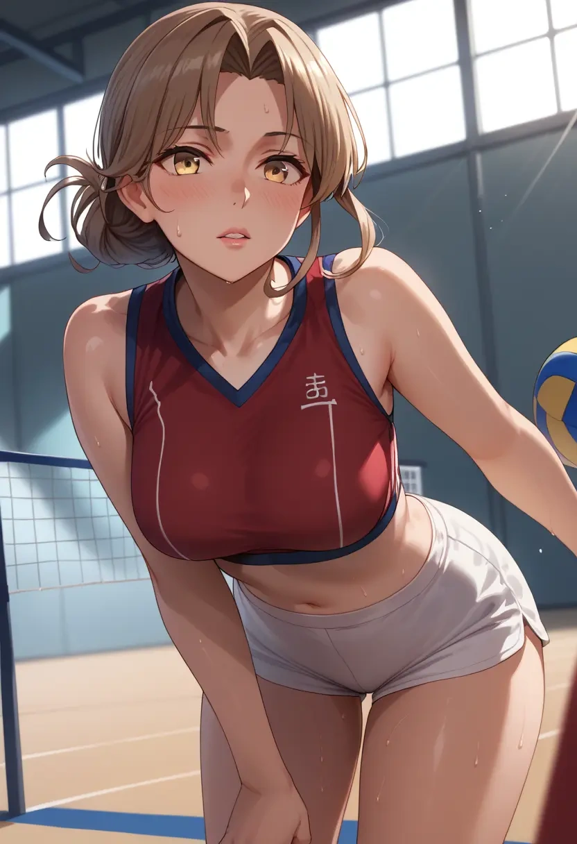 kantai_collection,furutaka_(kancolle),volleyball uniform  - 