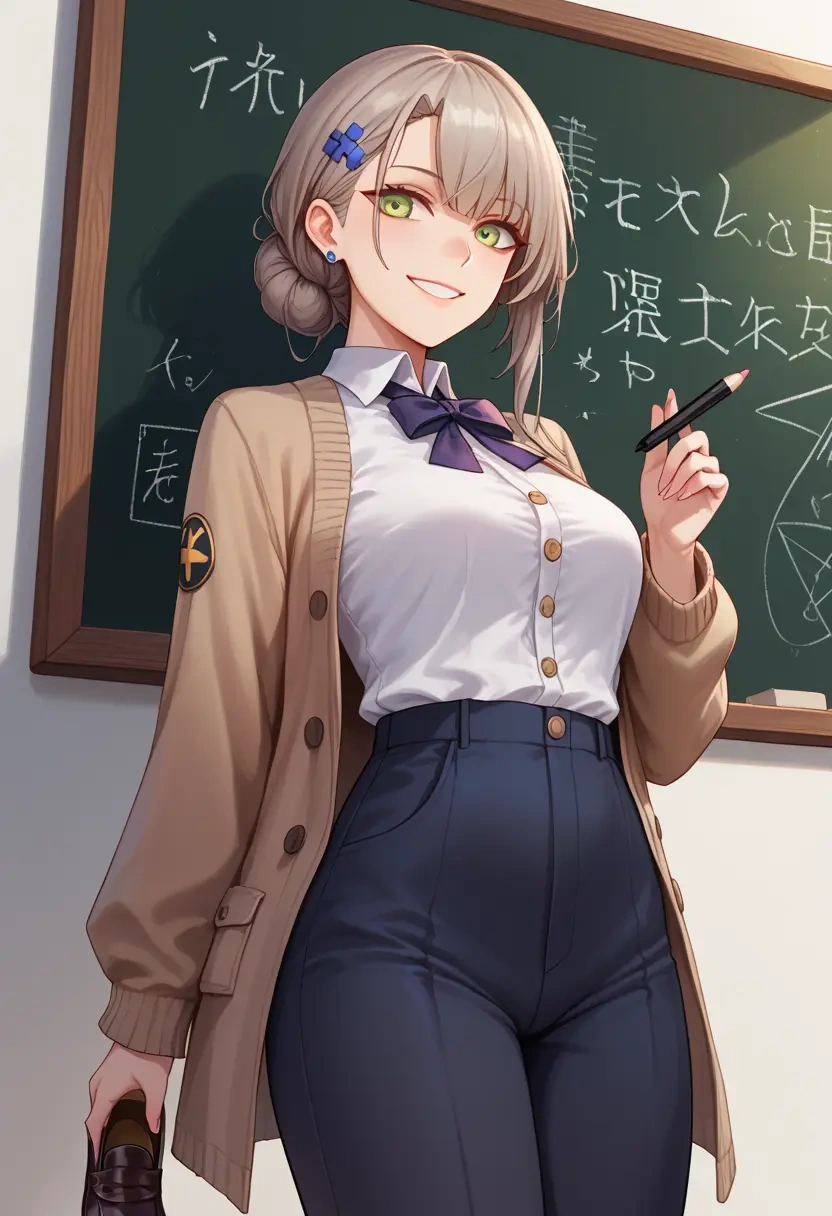 girls'_frontline,g11_(girls'_frontline),teacher, sweater  - 