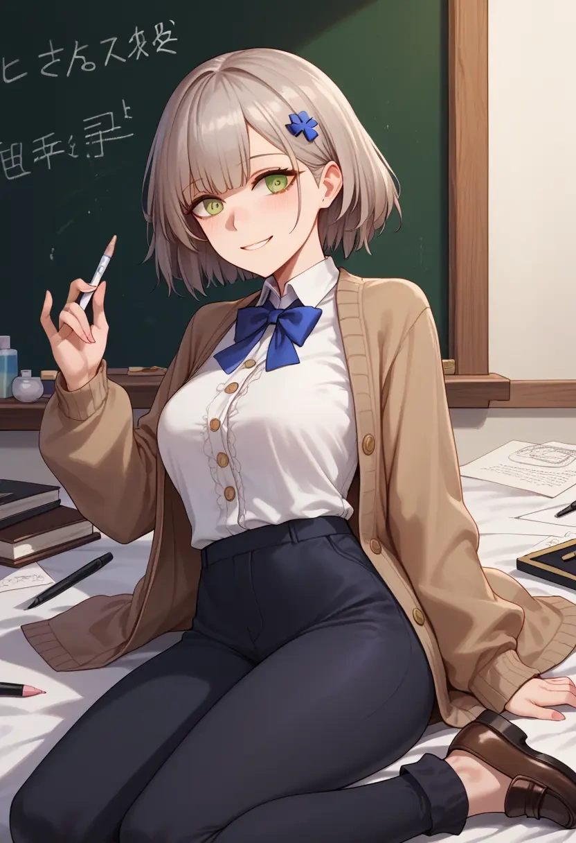 girls'_frontline,g11_(girls'_frontline),teacher, sweater  - 