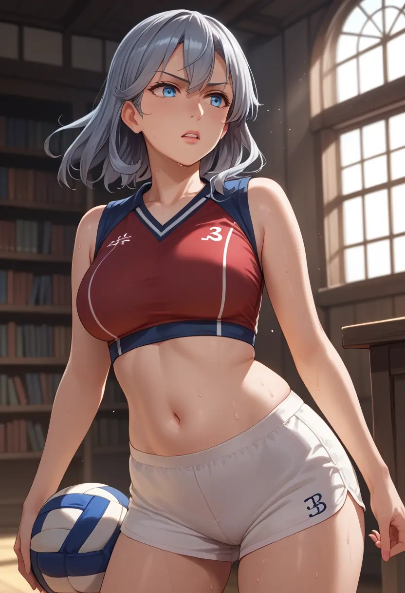 kantai_collection,gangut_(kancolle),volleyball uniform  - 