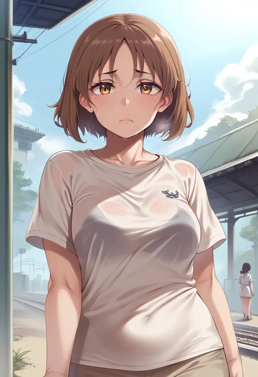 world_witches_series,gertrud_barkhorn,running shirt,shorts,sneakers  - 