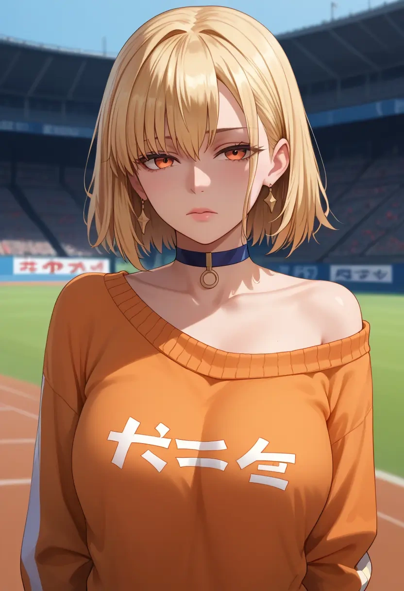 fate_(series),gilles_de_rais_(caster)_(fate),orange,sweater,choker  - 