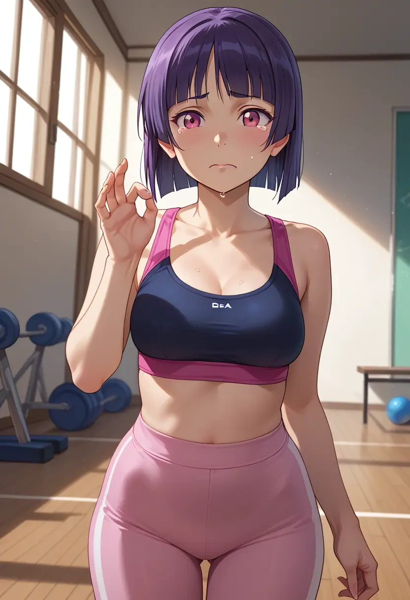 ore_no_imouto_ga_konna_ni_kawaii_wake_ga_nai,gokou_ruri,yoga shorts, bra  - 