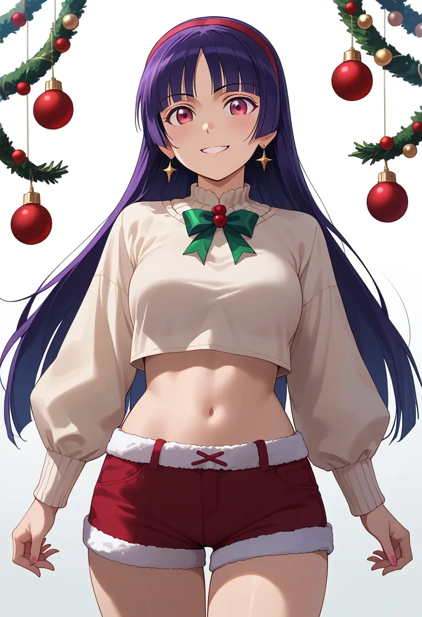 ore_no_imouto_ga_konna_ni_kawaii_wake_ga_nai,gokou_ruri,Christmas,red velvet shorts  - 