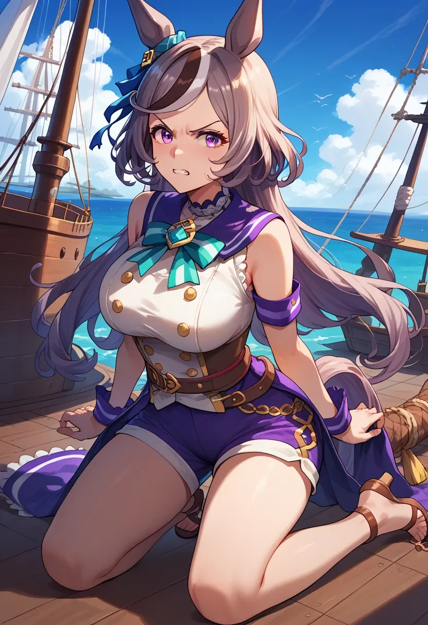 umamusume,gold_ship_(umamusume),jogger shorts,oversized tank  - 