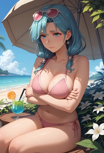 kantai_collection,gotland_(kancolle),bikini  - AI generated anime art