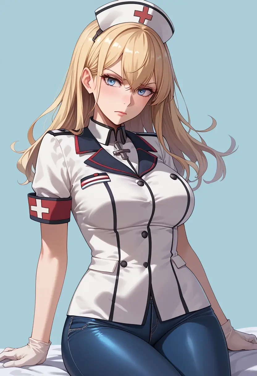 kantai_collection,graf_zeppelin_(kancolle),nurse  - 