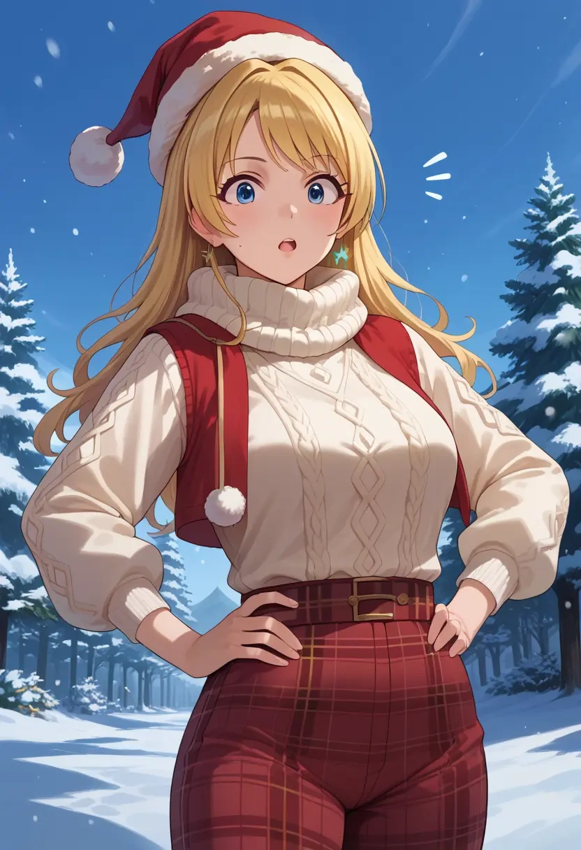 idolmaster,hachimiya_meguru,Christmas  - 