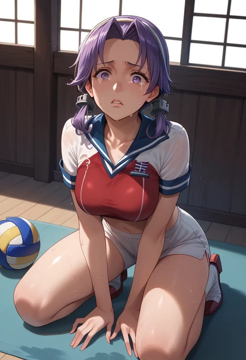 kantai_collection,hagikaze_(kancolle),volleyball uniform  - 