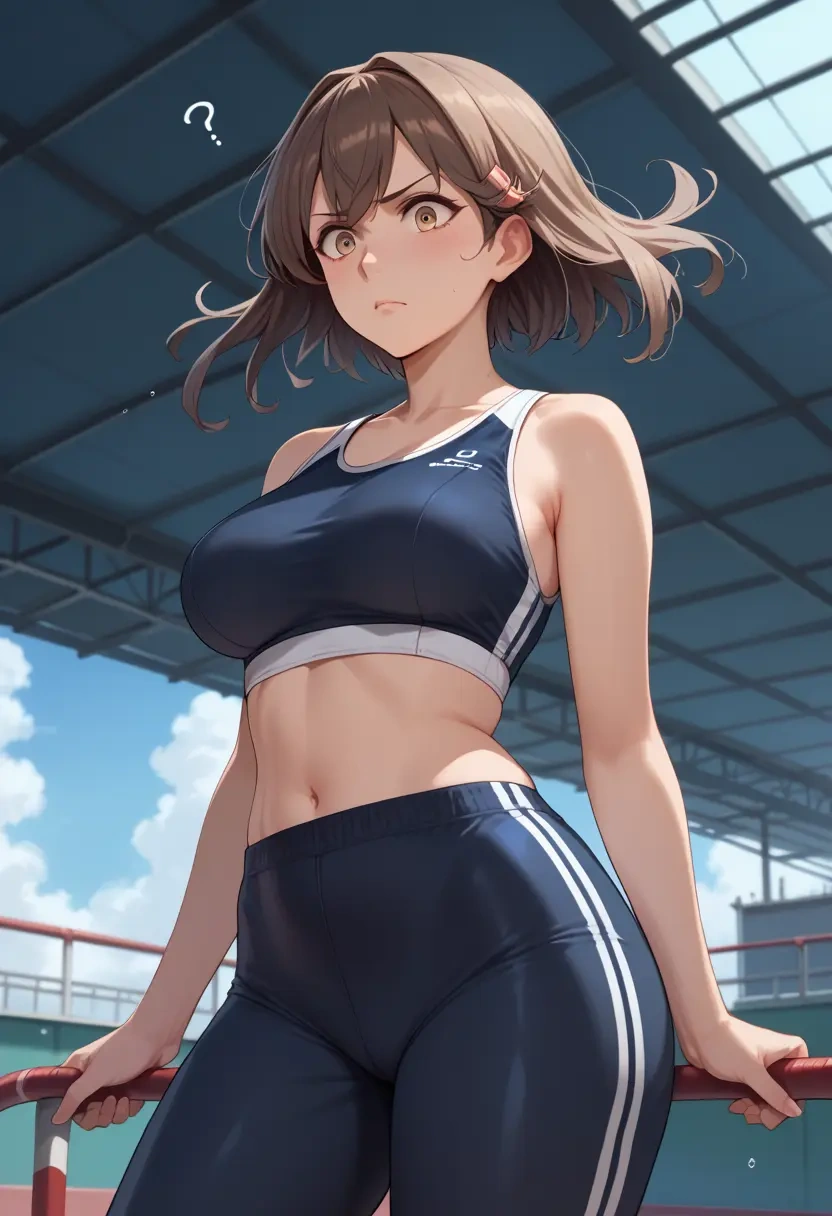 kantai_collection,haguro_(kancolle),athletic,track suit  - 