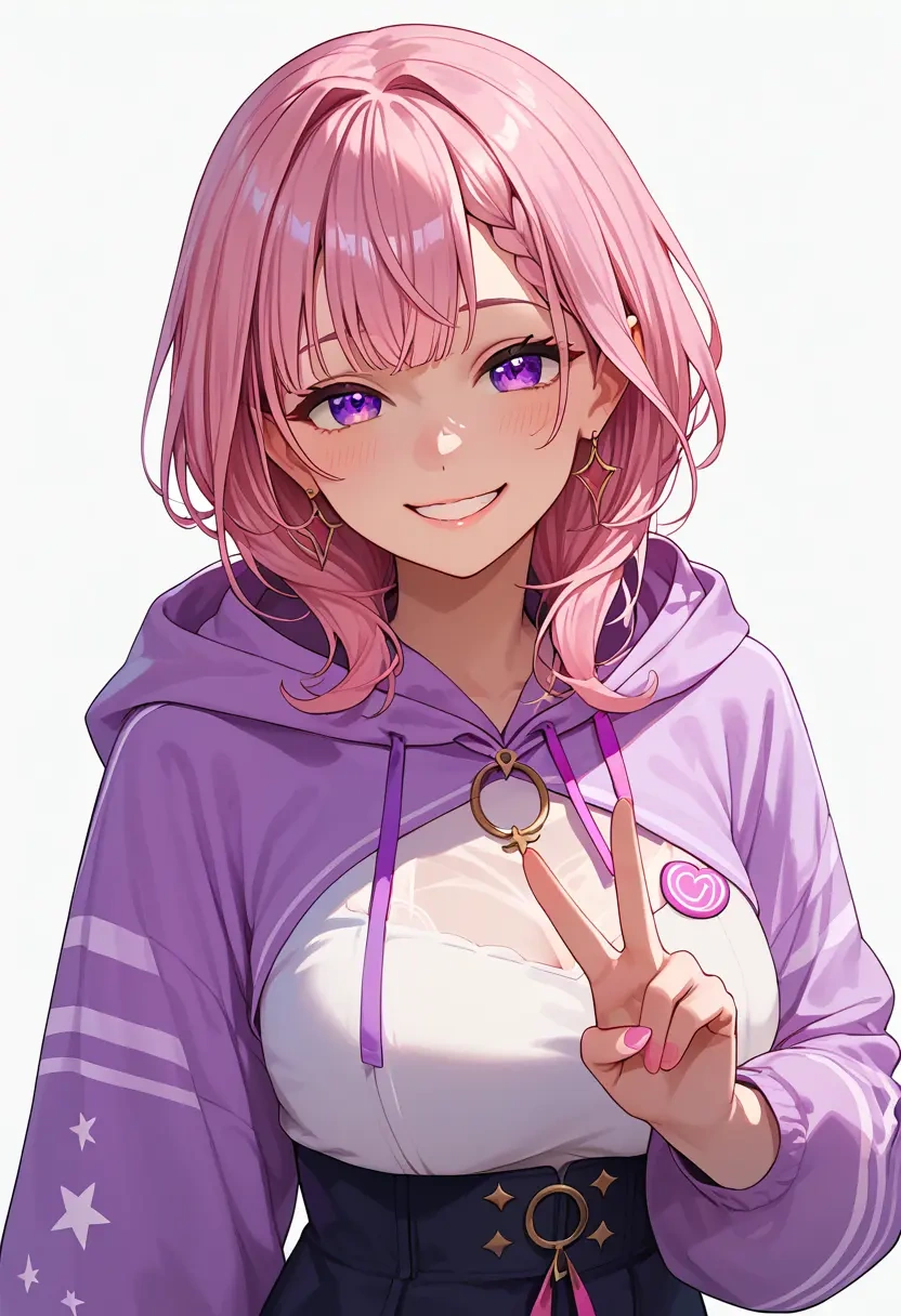 hololive,hakui_koyori,crop windbreaker,shorts  - 