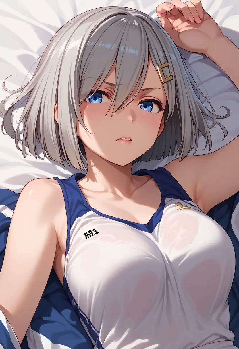 kantai_collection,hamakaze_(kancolle),pajamas  - 