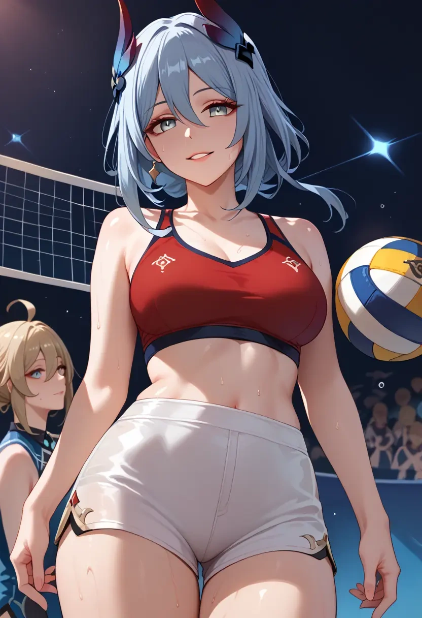 star rail,hanya,volleyball uniform  - 