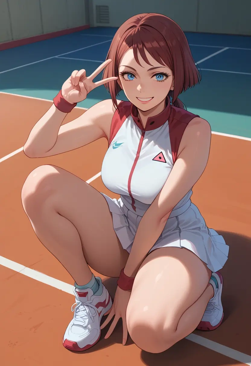 gundam,haro,tennis skirt  - 