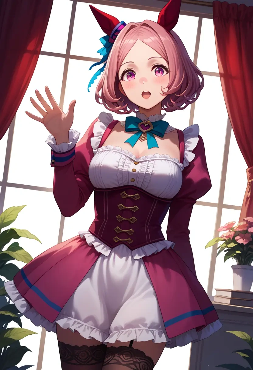 umamusume,haru_urara_(umamusume),Victorian-era,stockings,sexy  - 