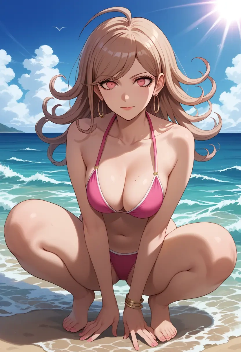 danganronpa_(series),harukawa_maki,bikini  - 