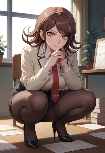 danganronpa_(series),harukawa_maki,OL  - AI generated anime art