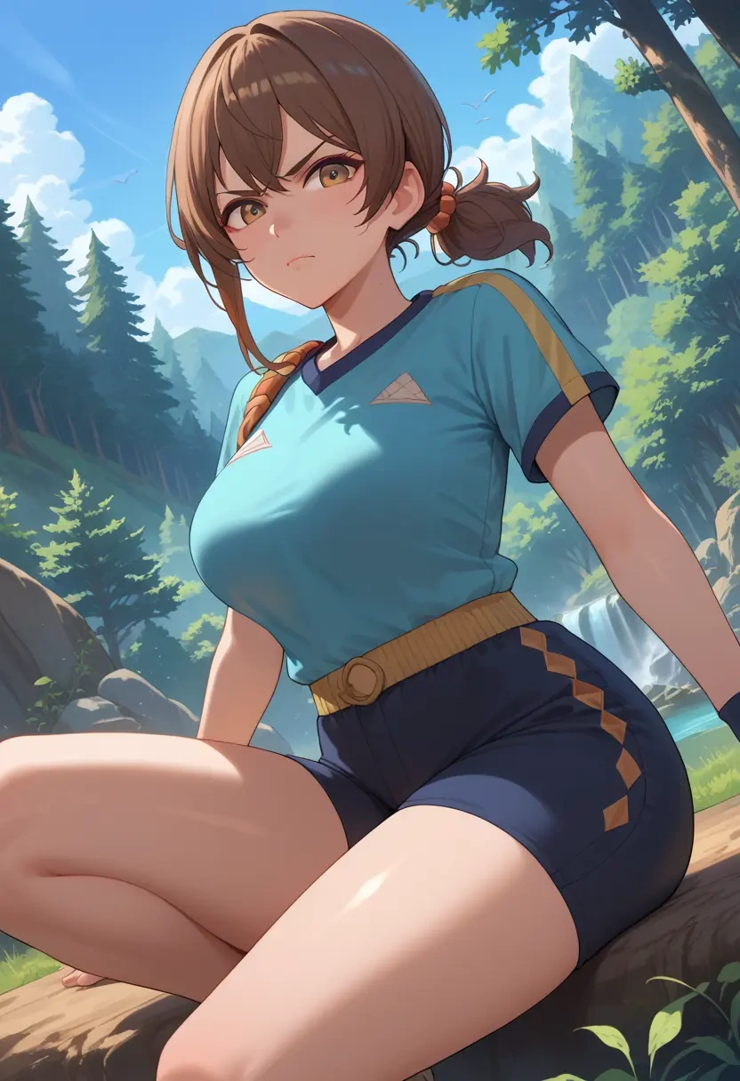 tsugu_(vtuber),hatoba_tsugu,athletic,shorts,sexy  - 