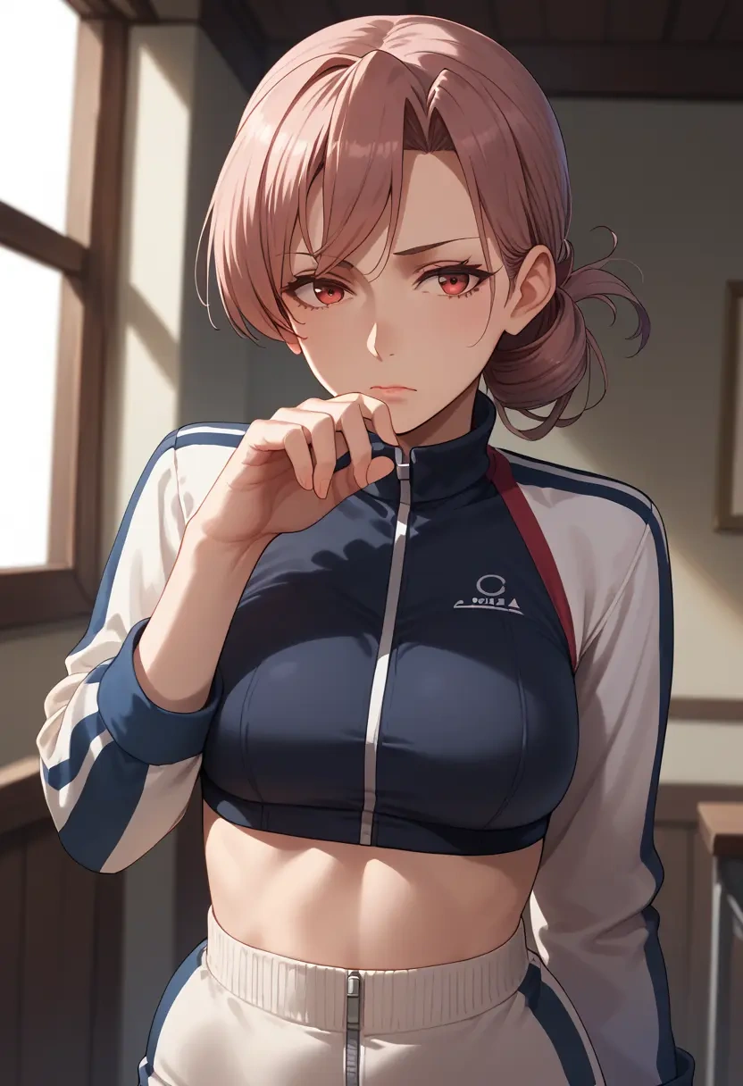 kantai_collection,hatsushimo_(kancolle),athletic,track suit  - 