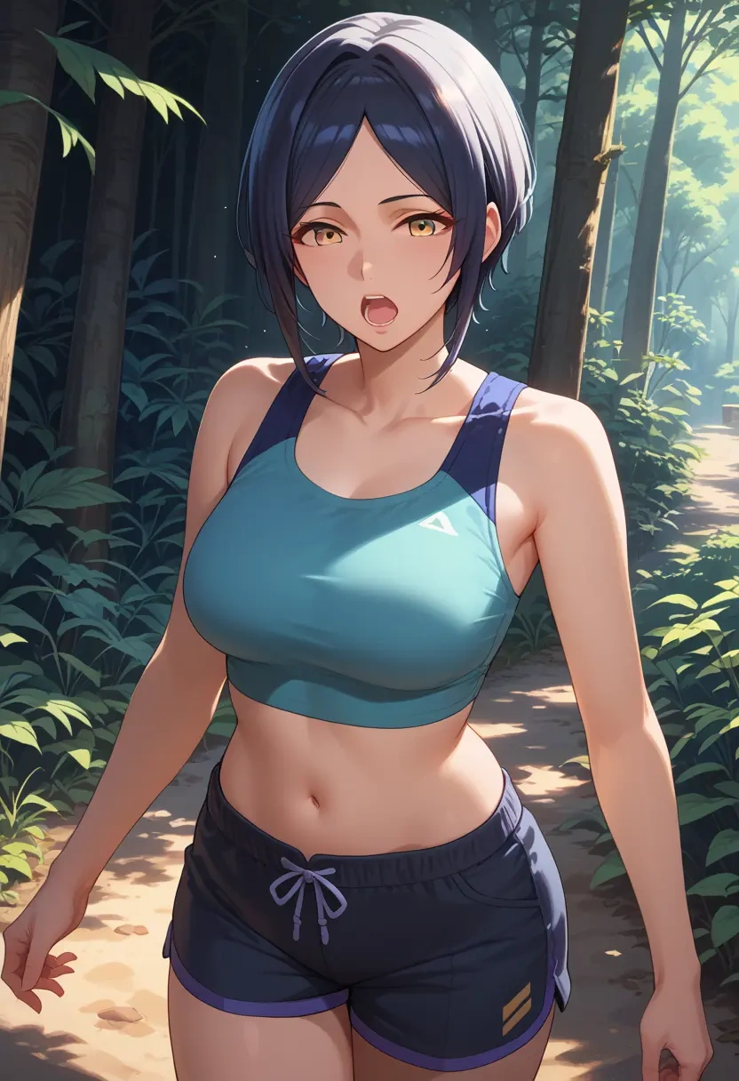 idolmaster,hayami_kanade,athletic,shorts,sexy  - 