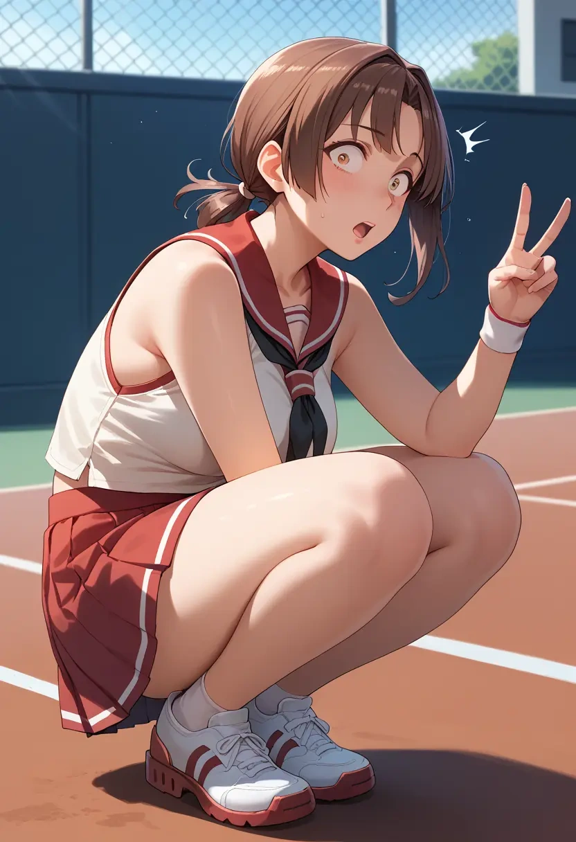 kantai_collection,hayashimo_(kancolle),tennis skirt  - 