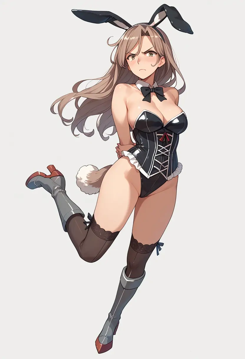 kantai_collection,hayashimo_(kancolle),bunny girl  - 