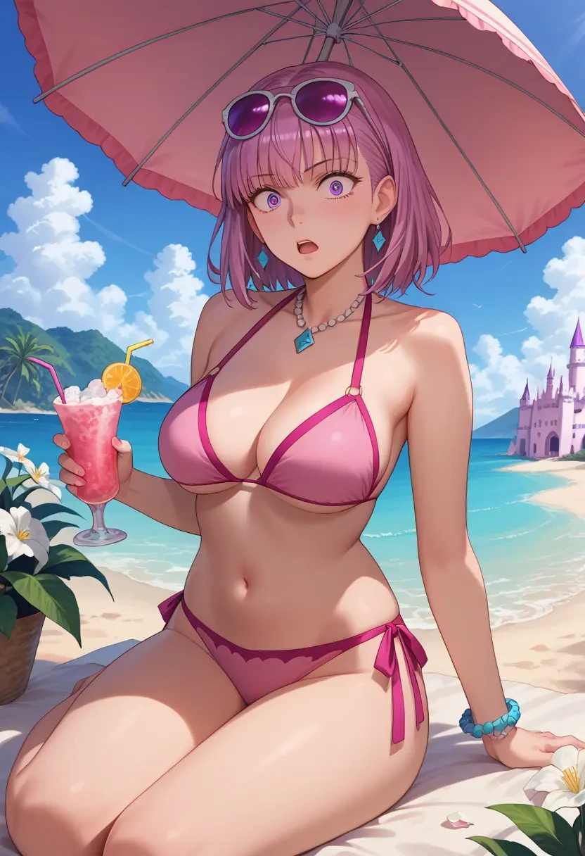 fate_(series),helena_blavatsky_(fate),bikini  - 