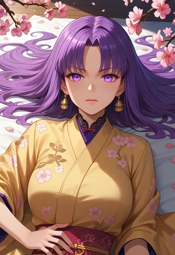 fate_(series),helena_blavatsky_(fate),kimono  - AI generated anime art