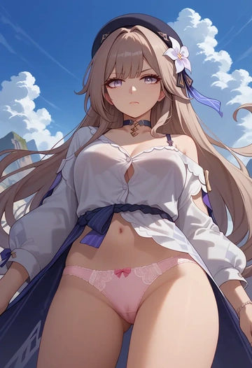 star rail,herta,lingerie,sexy  - AI generated anime art