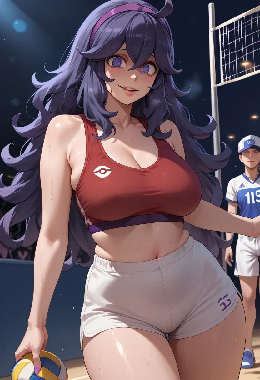 pokemon,hex_maniac_(pokemon),volleyball uniform  - 