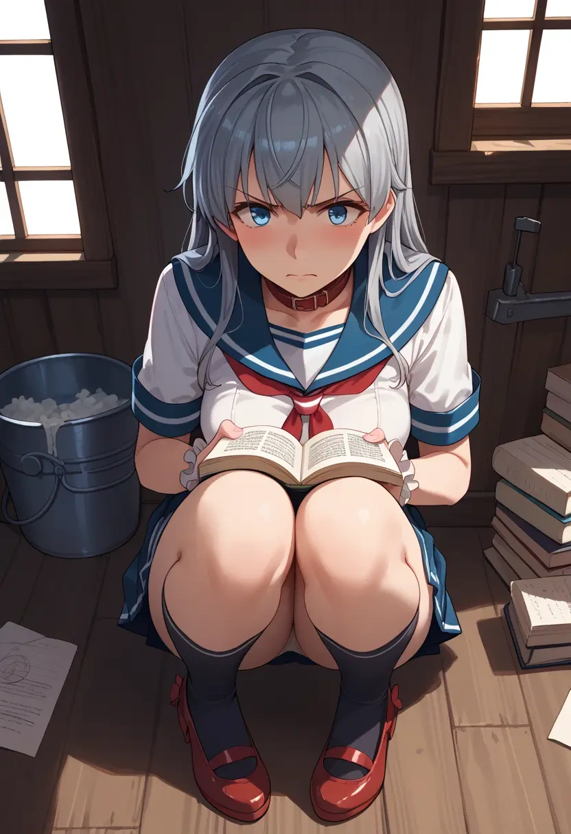 kantai_collection,hibiki_(kancolle),sailor, uniform  - 