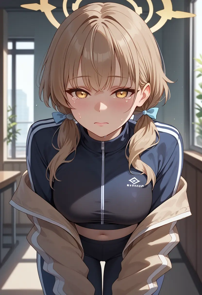 blue_archive,hifumi_(blue_archive),athletic,track suit  - 