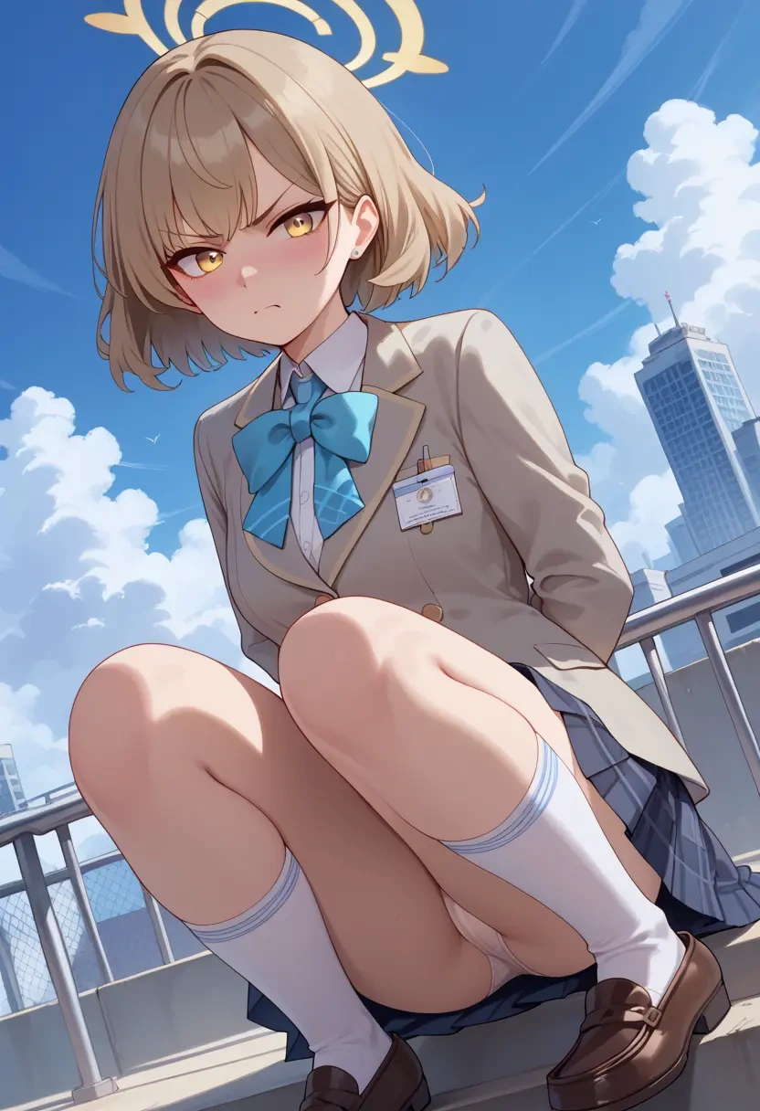 blue_archive,hifumi_(blue_archive),spring,student uniform,blazer  - 