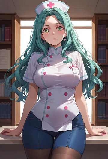 bang_dream!,hikawa_hina,nurse  - AI generated anime art