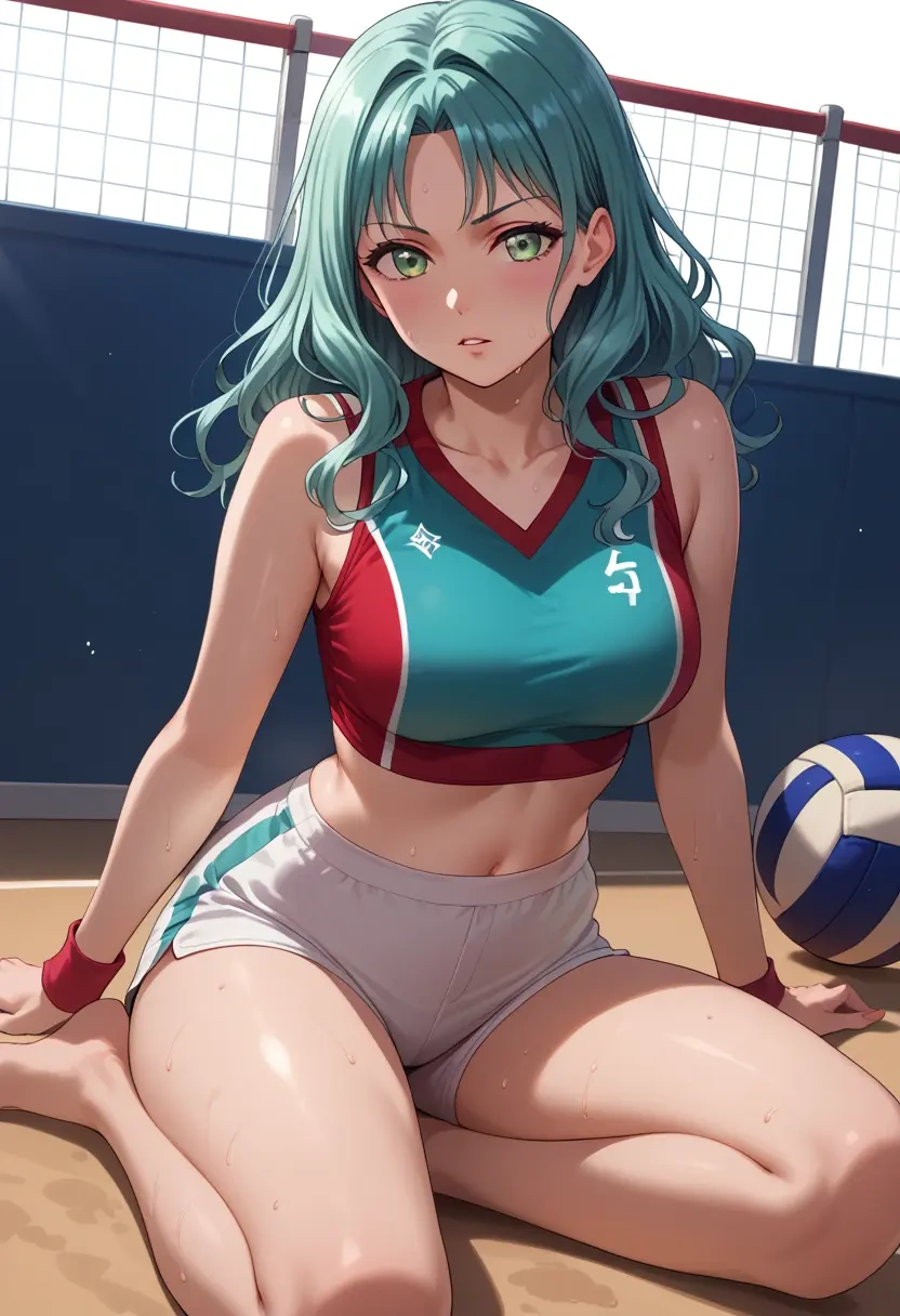 bang_dream!,hikawa_hina,volleyball uniform  - 