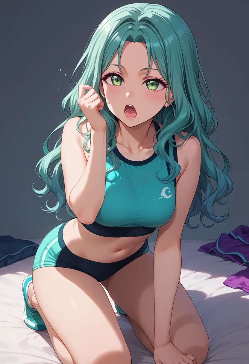 bang_dream!,hikawa_hina,tankini top,board shorts  - 