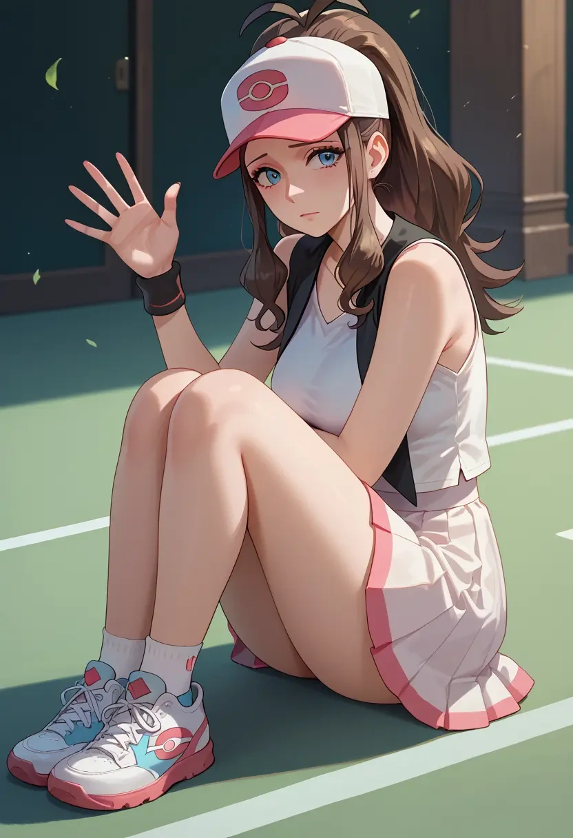 pokemon,hilda_(pokemon),tennis skirt  - 