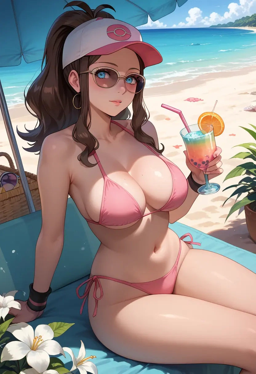 pokemon,hilda_(pokemon),bikini  - 