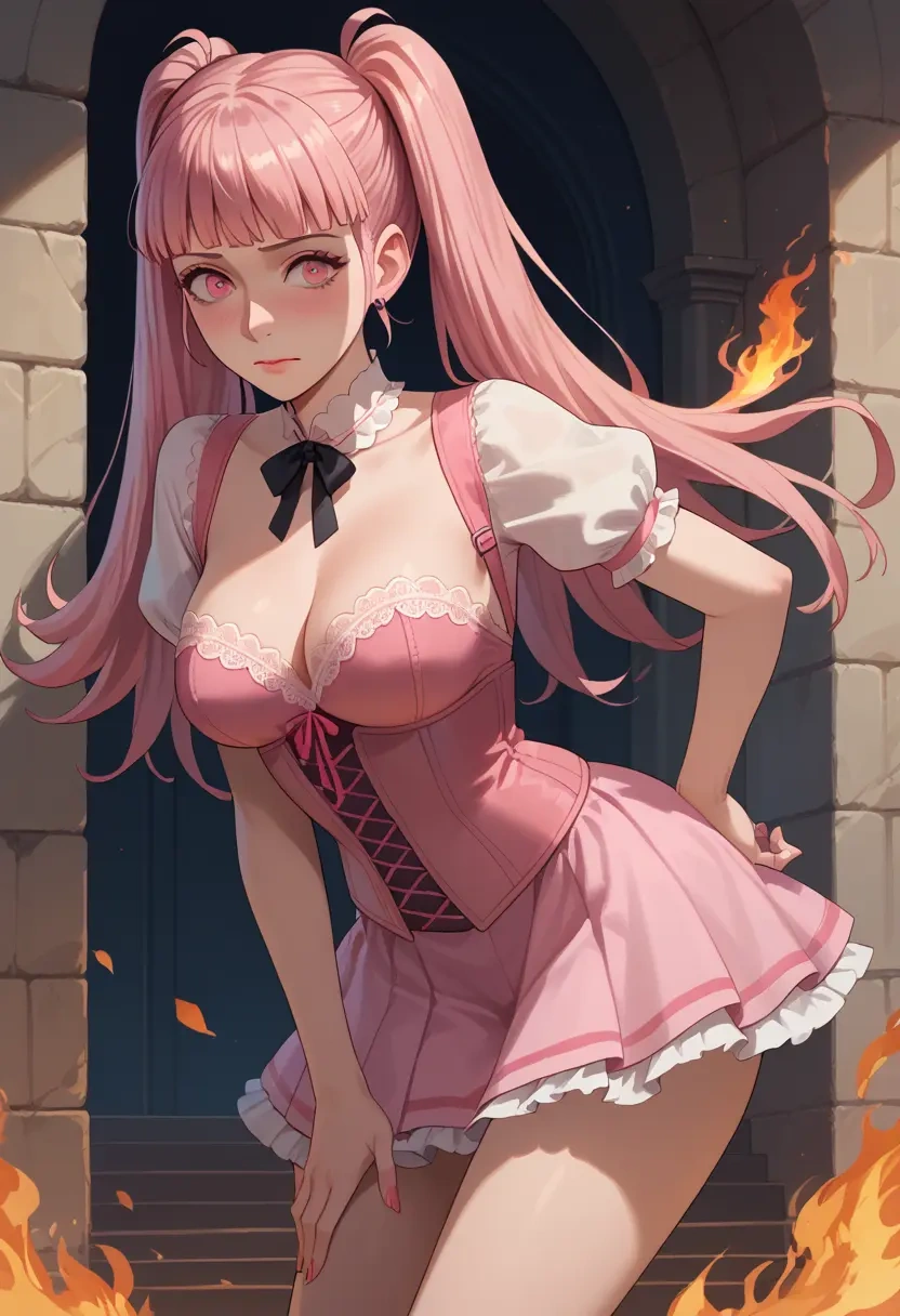 fire_emblem,hilda_valentine_goneril,corset,bustier,long tulle skirt  - 