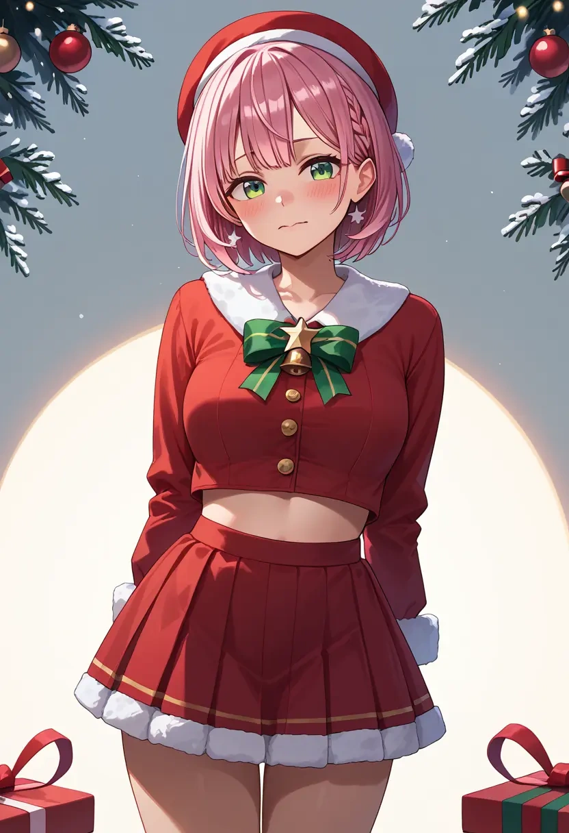 hololive,himemori_luna,Christmas,skirt  - 